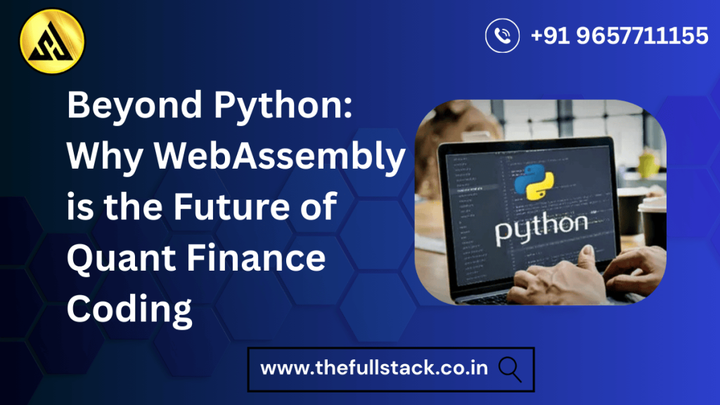 WebAssembly vs Python Quant Finance