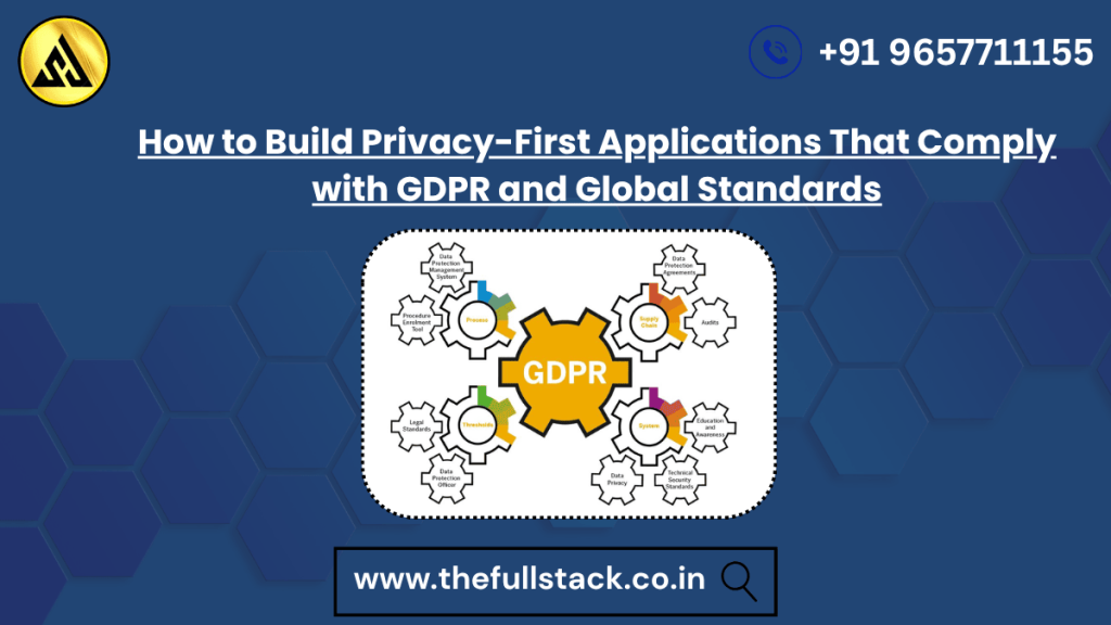 privacy-first applications complying with GDPR standards