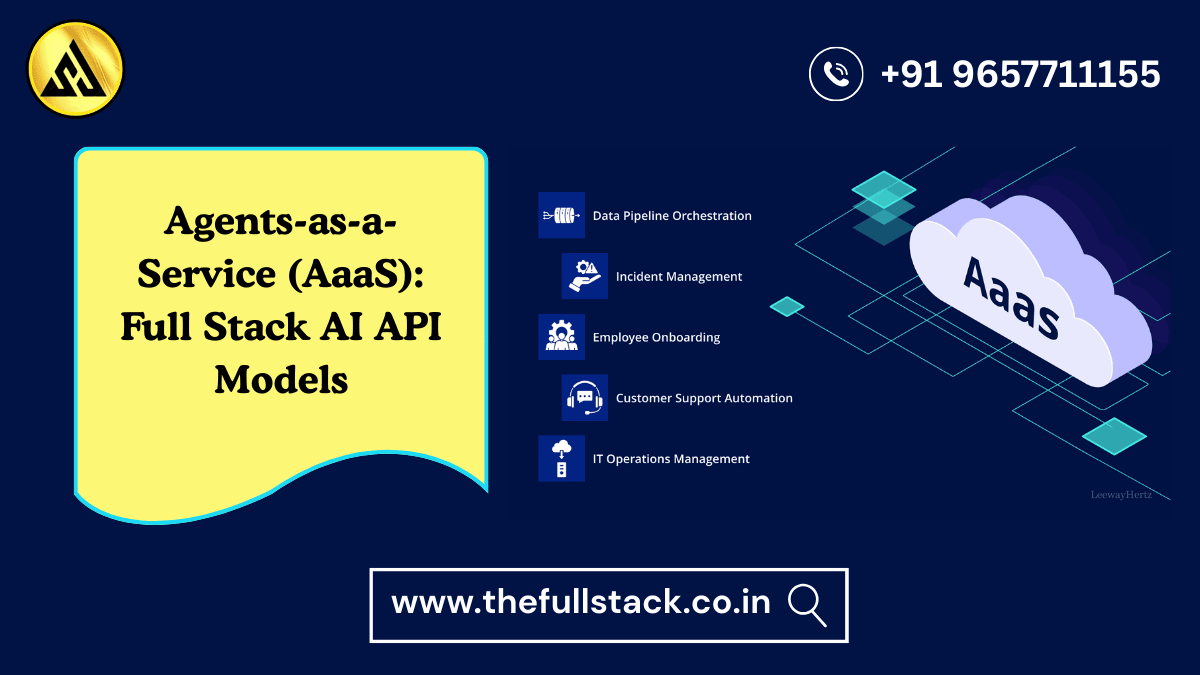 Agents-as-a-Service (AaaS): Full Stack AI API Models