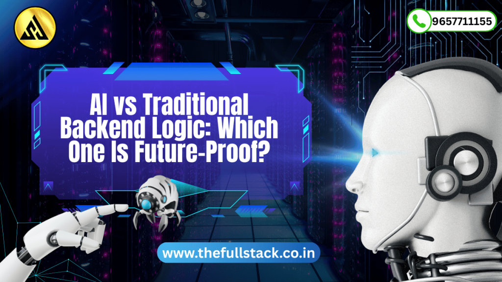 AI vs traditional backend logic comparison
