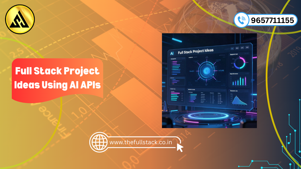 full stack project ideas using AI APIs architecture diagram