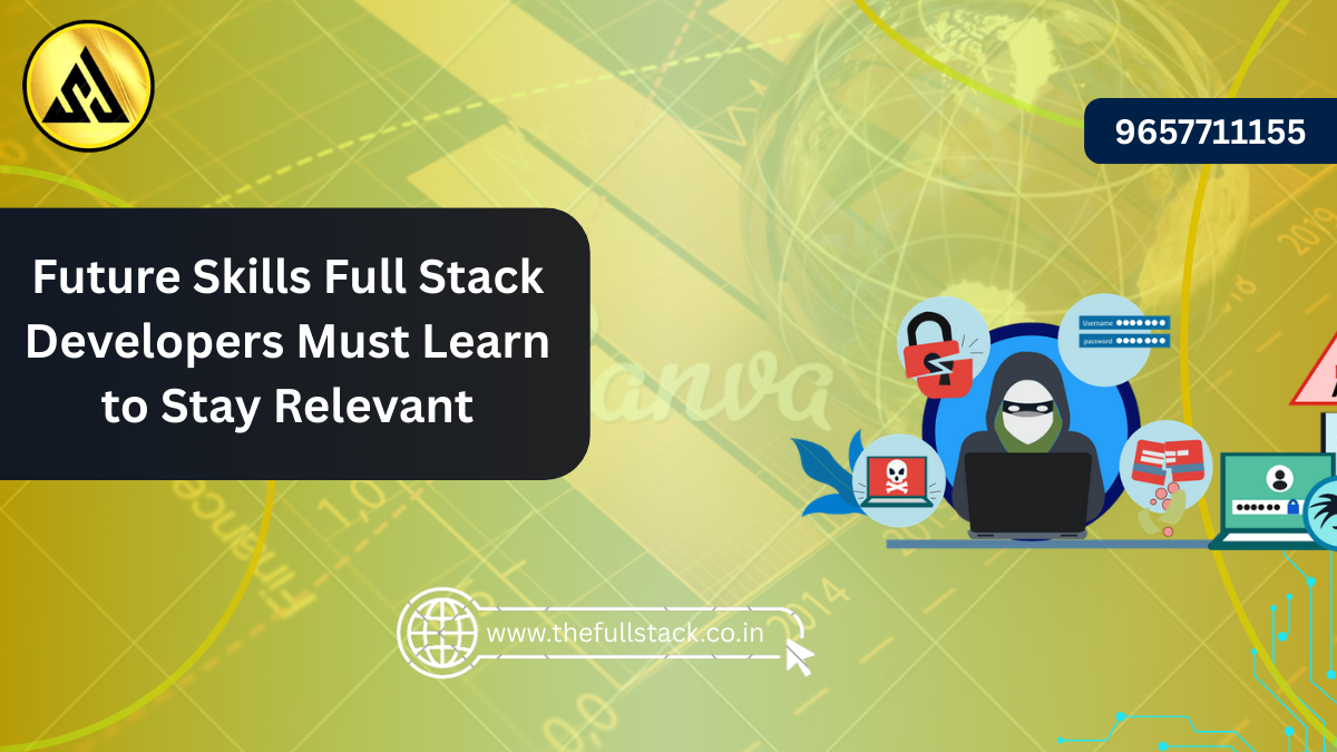 Full stack developer learning modern technologies on computer