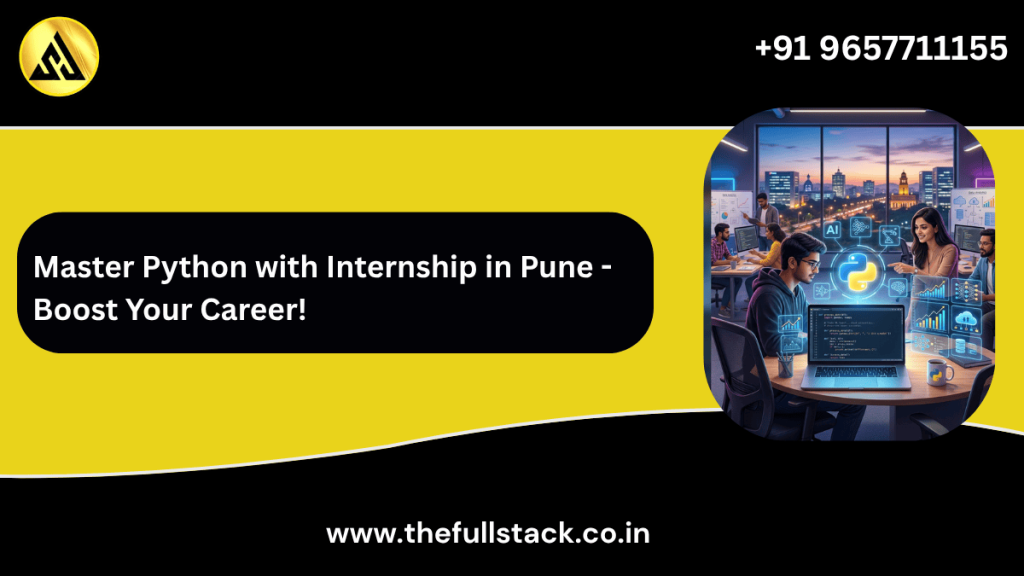 Python training with internship in Pune eLearning Solutions student coding with real world project experience