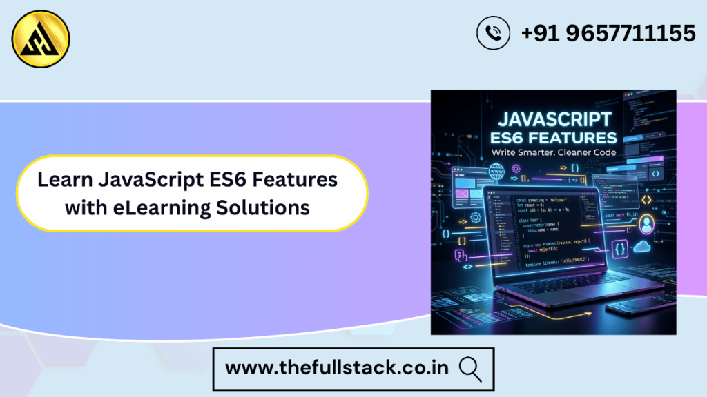 Introduction to JavaScript ES6 features including arrow functions, classes, promises, let and const explained with code example