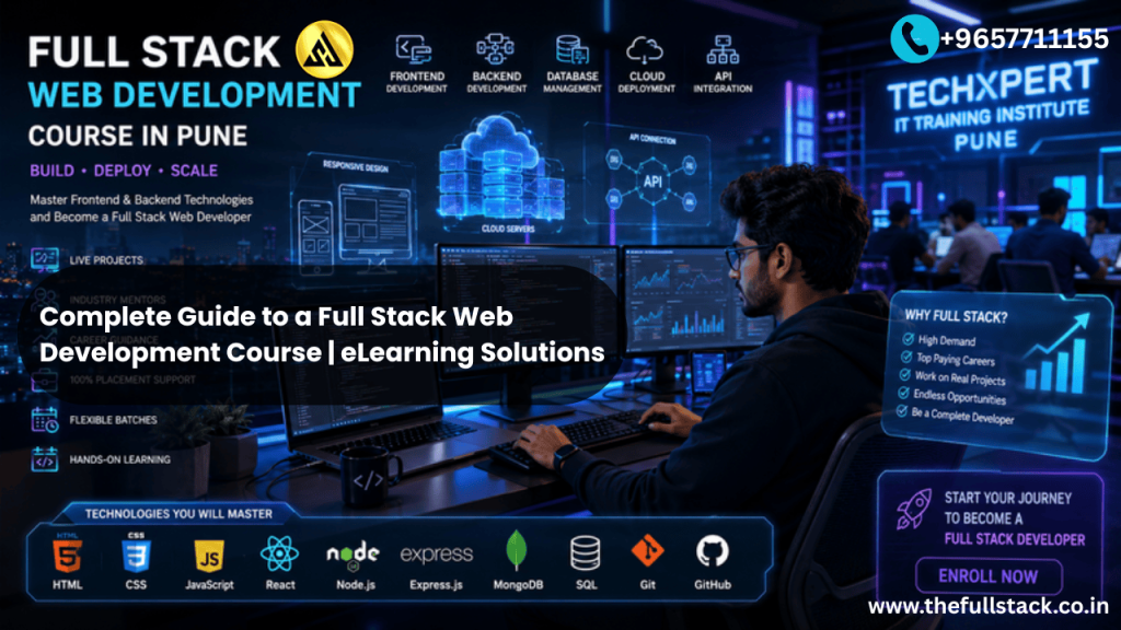 Mastering Full Stack Web Development Course in Pune