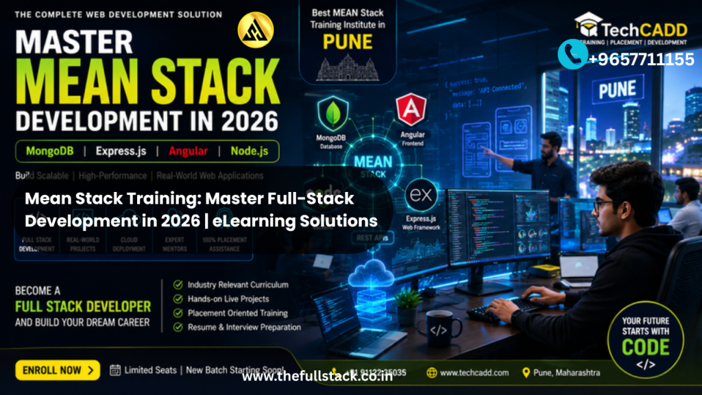 Join the best backend development courses in Pune at eLearning Solutions. Learn Python, Java, Node.js, APIs, databases, and real-time projects with expert trainers. Build job-ready backend skills with practical training.