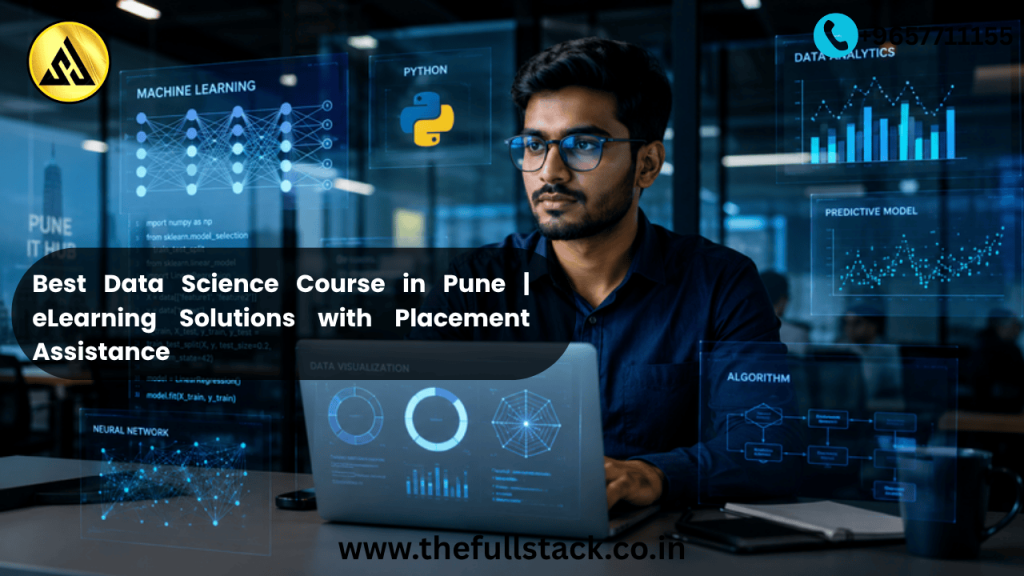 Data Analytics professional working with Python, machine learning and data visualization in Pune IT office