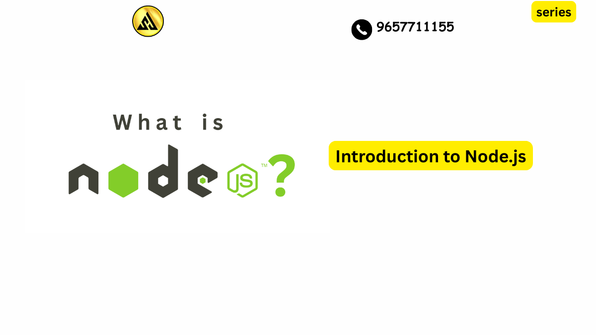 Developer writing JavaScript code for a Node.js server on a laptop